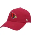 47 Brand Boys Cardinal Arizona Cardinals Basic Mvp Adjustable Hat In Cardinal