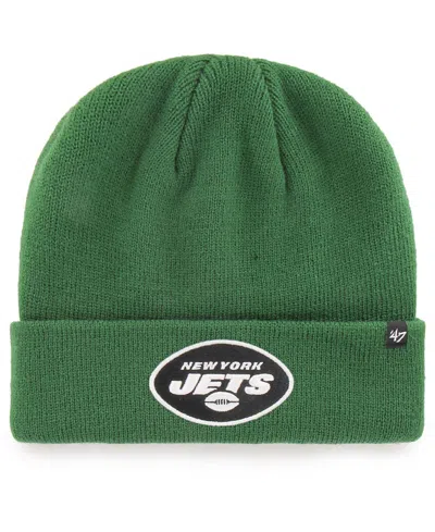 47 Brand Kids' Boys Green New York Jets Basic Cuffed Knit Hat