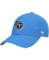 47 Brand Boys Light Blue Tennessee Titans Basic Secondary Mvp Adjustable Hat In Light Blue