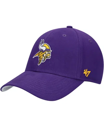 47 Brand Babies' Boys Purple Minnesota Vikings Basic Mvp Adjustable Hat