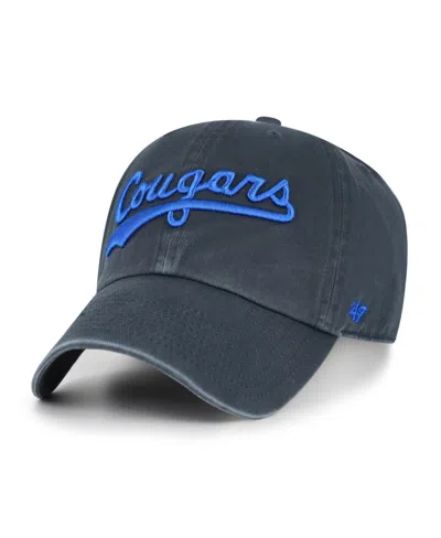 47 Brand Byu Cougars Clean Up Adjustable Baseball Cap In Blue
