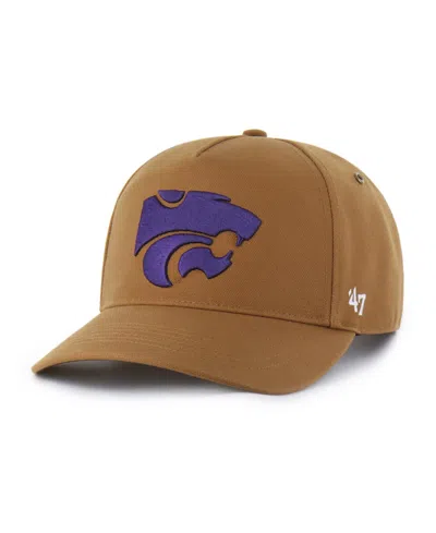 47 Brand Carhartt X '47 Men's And Women's Brown Kansas State Wildcats Hitch Adjustable Hat