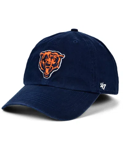 47 Brand Chicago Bears Classic Franchise Cap In Navy