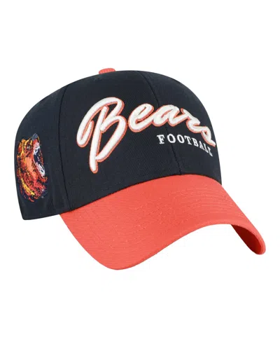 47 Brand Chicago Bears Throwback Mvp Adjustable Hat In Navy