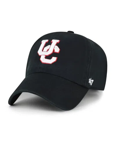 47 Brand Cincinnati Bearcats Clean Up Adjustable Low-crown Baseball Cap In Black