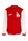 47 Brand College Jacket Men's Mlb Homecoming Varsity Jacket Losdod Red In Red