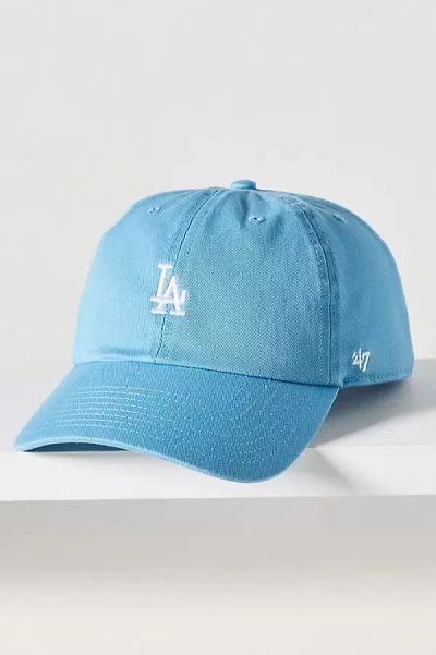47 Brand Cotton La Logo Baseball Cap In Blue