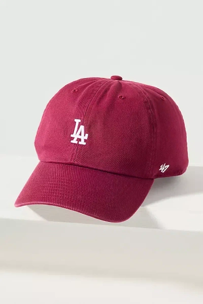 47 Brand Cotton Mini Logo Baseball Cap In Pink