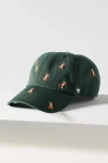 47 Brand Embroidered Animals Baseball Cap In Green
