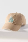 47 Brand Floral Cotton Baseball Cap In Beige