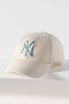 47 Brand Floral Cotton Baseball Cap In Beige