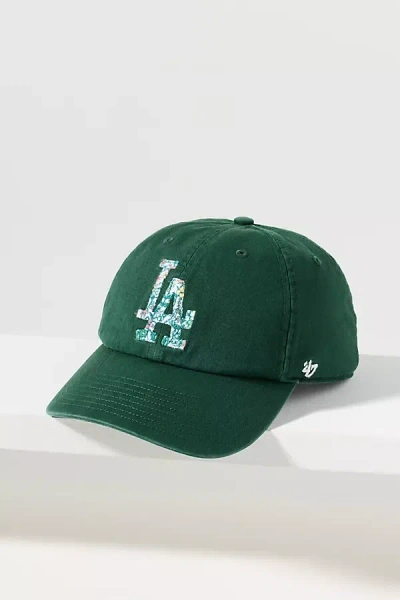 47 Brand Floral Cotton Baseball Cap In Green