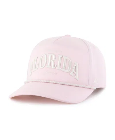 47 Brand Florida Gators Adjustable Snapback Retro-inspired Baseball Cap In Pink