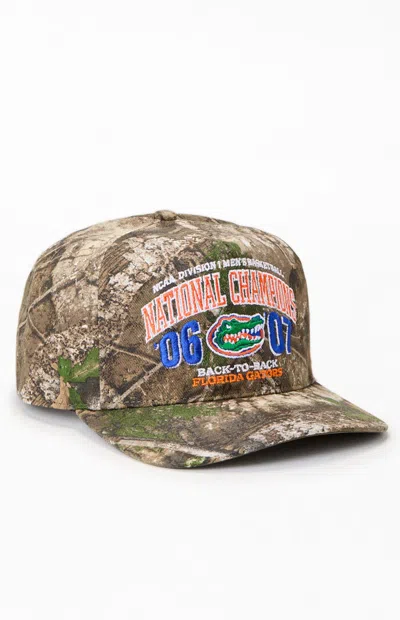 47 Brand Florida Gators Camo Back To Back Hitch Snapback Hat In Camouflage In Brown