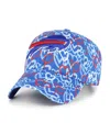 47 Brand Girls Toddler Royal Buffalo Bills Mural Clean Up Adjustable Hat In Blue