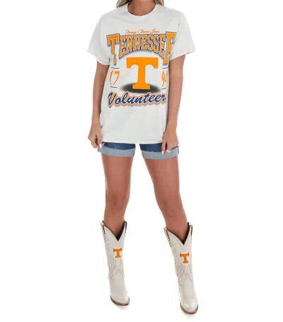 47 Brand Glitter Spirit Vintage Tee In Dune In Multi