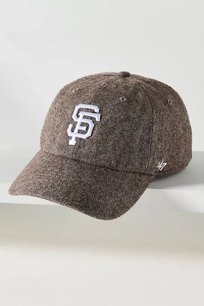 47 Brand Herringbone Mlb Baseball Cap In Brown