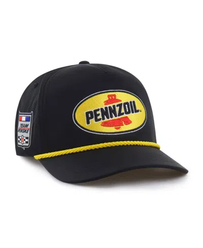 47 Brand Joey Logano Brrr Hitch Snapback Baseball Cap In Black