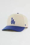 47 Brand La Dodgers Hitch Relaxed Fit Baseball Hat In Cream At Urban Outfitters In Cream