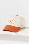 47 Brand Leather Patch Baseball Cap In Neutral