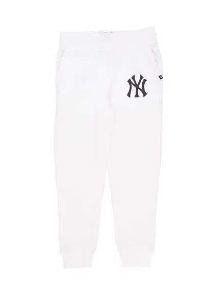47 Brand Lightweight Tracksuit Pants Men Mlb Imprint Helix Pants Neyyan White Wash In Black