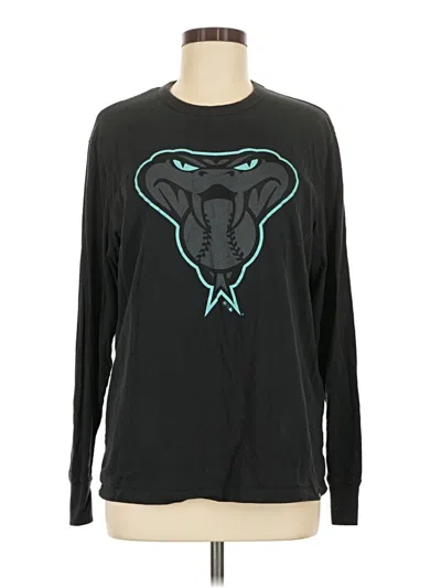 Pre-owned 47 Brand Long Sleeve T-shirt In Black