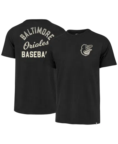 47 Brand Men's ' Black San Francisco Giants Turn Back Franklin T-shirt