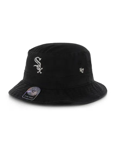 47 Brand Men's ' Black Chicago White Sox Primary Bucket Hat