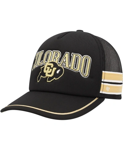 47 Brand Men's ' Black Colorado Buffaloes Sideband Trucker Adjustable Hat