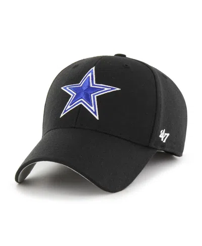 47 Brand Men's ' Black Dallas Cowboys Mvp Adjustable Hat