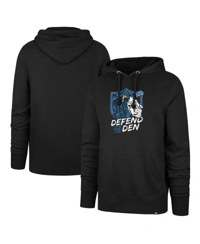 47 Brand Men's ' Black Detroit Lions Regional Headline Hoodie