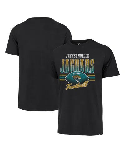 47 Brand Men's ' Black Distressed Jacksonville Jaguars Last Call Franklin T-shirt