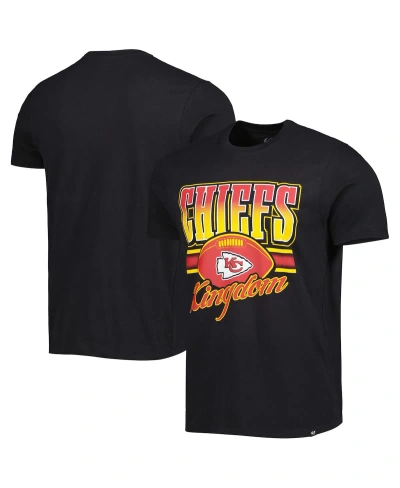 47 Brand Men's ' Black Kansas City Chiefs Regional Super Rival T-shirt