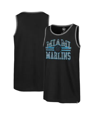 47 Brand Men's ' Black Carolina Panthers Winger Franklin Tank Top