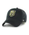 47 Brand Men's ' Black Vegas Golden Knights Classic Franchise Flex Hat In Black