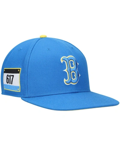 47 Brand Men's ' Blue Boston Red Sox 2021 City Connect Captain Snapback Hat