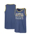 47 Brand Men's ' Blue Los Angeles Rams Winger Franklin Tank Top In Blue