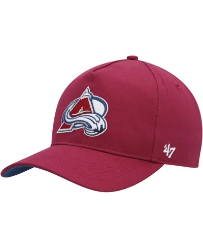 47 Brand Men's ' Burgundy Colorado Avalanche Primary Hitch Snapback Hat