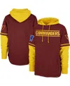 47 Brand Men's ' Burgundy Washington Commanders Shortstop Pullover Hoodie In Burgundy