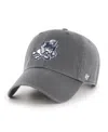 47 Brand Men's ' Charcoal Dallas Cowboys Retro Joe Ii Clean Up Adjustable Hat In Charcoal