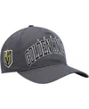 47 Brand Men's ' Charcoal Vegas Golden Knights Block Arch Hitch Snapback Hat In Charcoal