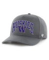 47 Brand Men's ' Charcoal Washington Huskies Classic Hitch Adjustable Hat In Charcoal