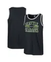 47 Brand Men's ' College Navy Seattle Seahawks Winger Franklin Tank Top In Navy