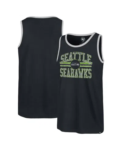 47 Brand Men's ' College Navy Seattle Seahawks Winger Franklin Tank Top