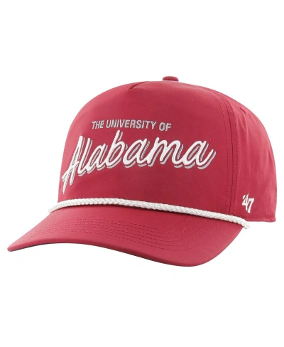 47 Brand Men's ' Crimson Alabama Crimson Tide Fairway Hitch Adjustable Hat