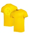 47 Brand Men's ' Gold Los Angeles Chargers Fast Track Tonal Highlight T-shirt In Gold