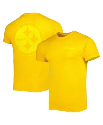 47 Brand Men's ' Gold Los Angeles Chargers Fast Track Tonal Highlight T-shirt