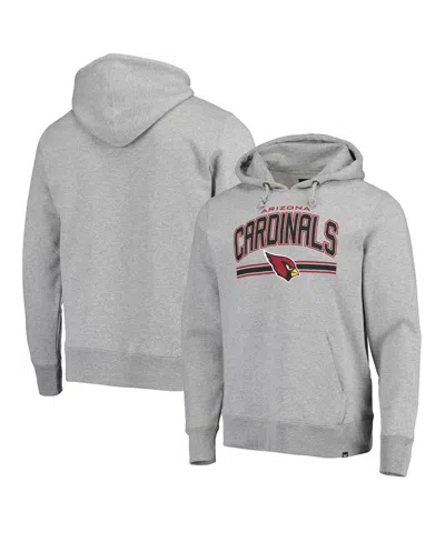 47 Brand Men's ' Gray Arizona Cardinals Foundation Pullover Hoodie