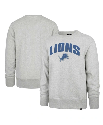 47 Brand Men's ' Gray Detroit Lions Headline Pullover Sweatshirt
