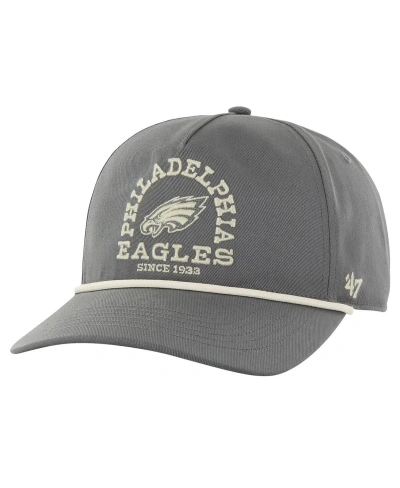 47 Brand Men's ' Gray Philadelphia Eagles Canyon Ranchero Hitch Adjustable Hat